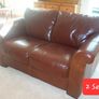 3 + 2 Seater Leather Sofa Image 2