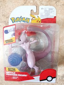 Pokemon Mewtwo 2025 Battle Feature Figure 11.5 cm PKW3370 Jazwares New Sealed