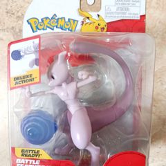 Pokemon Mewtwo 2025 Battle Feature Figure 11.5 cm PKW3370 Jazwares New Sealed