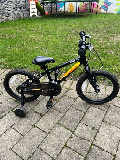 First bike black with flames