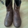 Cowboy Leather Boots Size Uk 6 Image 4