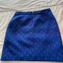 Blue Black Skirt Image 2