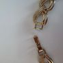 Vintage Gold Statement Link Collar Necklace Image 3
