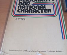 Personality and National Character - R. Lynn (Hardcover)