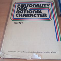 Personality and National Character - R. Lynn (Hardcover)