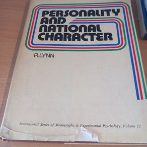 Personality and National Character - R. Lynn (Hardcover)