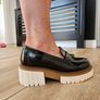 chunky sole loafers Image 3