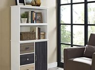 main image for ad Mercer Storage Bookcase White - 9634096uk
