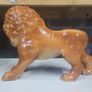 Pair Staffordshire Standing Lions Image 6