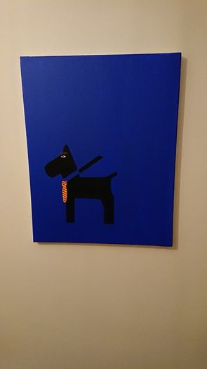 Acrylic Painting - Abstract Dog02