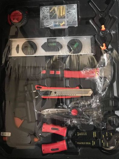 brand new flight case full of tools