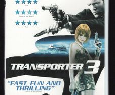 Transporter 3 DVD Movie staring Jason Statham, Natalya Rudakova & Francois Berleand