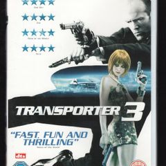 Transporter 3 DVD Movie staring Jason Statham, Natalya Rudakova & Francois Berleand