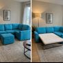 Corner L shaped sofa/sofabed/ Image 3