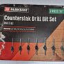 Parkside 7 piece countersink drill bit set Image 3