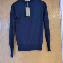 Rowan Avenue (Carraig Donn) Pointelle Knit Jumper. S. S -12. B.N.W.T.