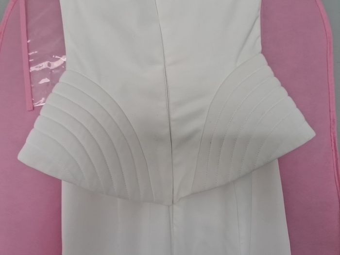 Ivory white Debs dress