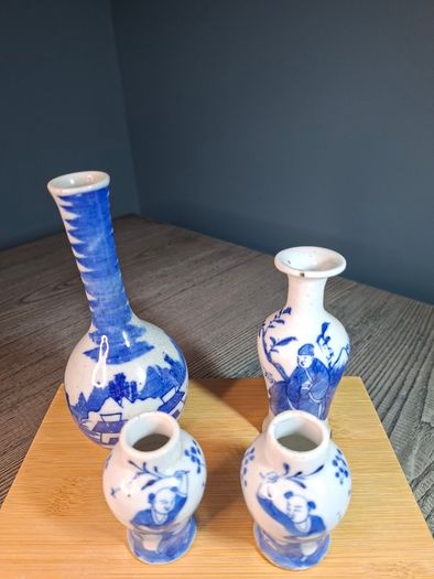 Chinese Vase Collection 18th -19th Century Miniature Vases