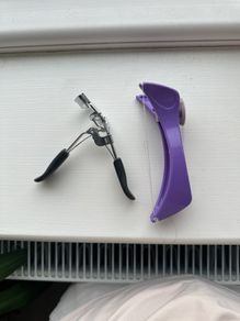 Eyelash Curler and Threading Device
