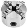 4 Jaw Self-Centering Lathe Chuck 100 mm Steel Image 3