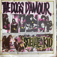 The dogs D'Armour satellite kid picture sleeve vinyl record in vg+ condition