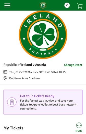 Ireland Austria