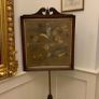 Victorian Pole Screen with Silk Thread Panel Image 2