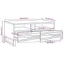 Walnut Coffee Table Engineered Wood Image 2