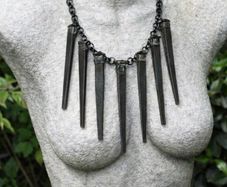 1 Iron Coffin Nail Necklace Vampire Witchcraft