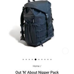 Out & About Nipper Pack / Changing Backpack Black NEW Out&About