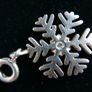 Thomas Sabo Real Diamond  Snowflake  Charm 925 Sterling Silver 2,1g Image 3