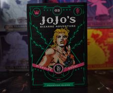 JoJo's Bizarre Adventure ! Part 1: Phantom Blood ! Volume 3 ! Manga ! Hardcover ! 2015 ! by VIZ Media ! Anime !