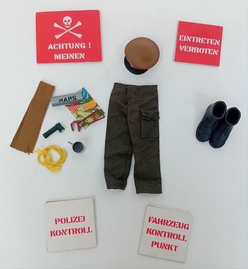 Palitoy Action Man Escape from Colditz Escape Officer Part Outfit