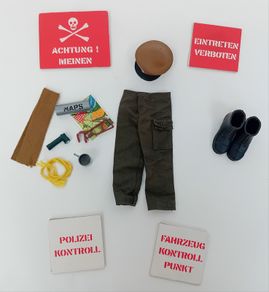 Palitoy Action Man Escape from Colditz Escape Officer Part Outfit