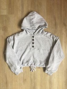 Ladies cropped hoodie, size 8