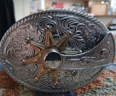 Leather Americana Belt