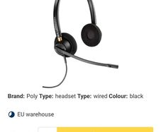 Plantronics EncorePro HW520 headset