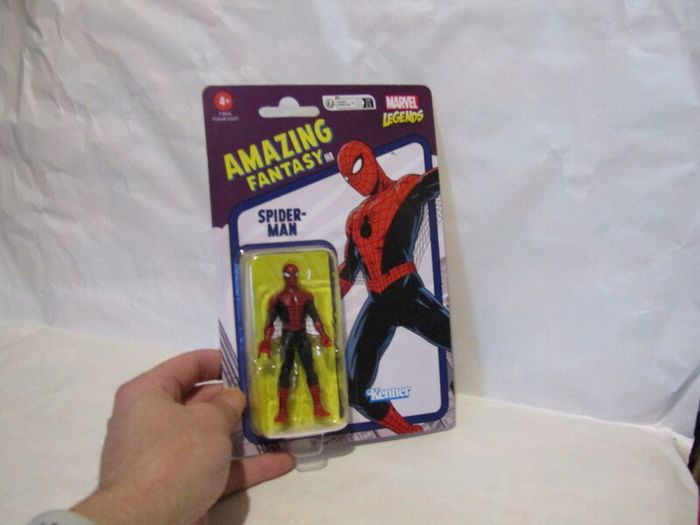 Marvel Legends Retro Kenner Spider-Man Action Figure Retro Series 3.75 inches 9.5cm MOC Mint On Card