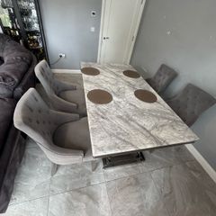 Marble dinning table