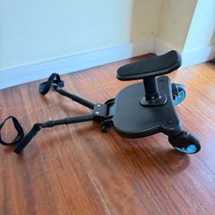 Universal buggy board with seat
