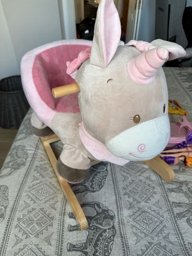Wooden Rocking Animal Unicorn