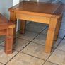 Solid Pine Lamp Table Image 3
