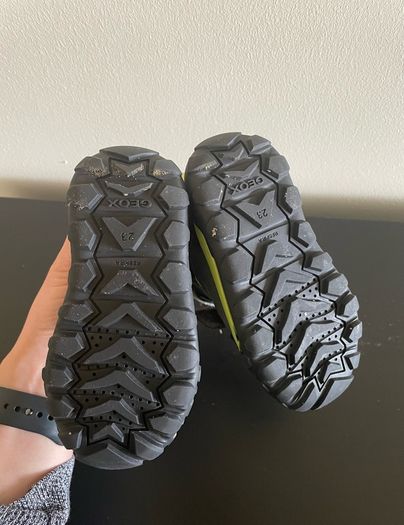 kids boots size 23