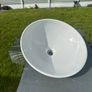 Bathroom Bowl style Sink, white Image 4