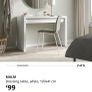 Ikea dressing table MALM, white, 120x41 cm Image 7