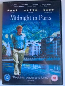 Midnight In Paris (Woody Allen Film) [2011] Owen Wilson & Rachel McAdams [Movie DVD] Academy Award Winner