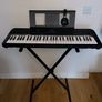 Yamaha PSR E273 Portable Keyboard with accessories, Black. Like NEW, never played. Image 3
