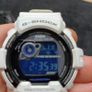 Vintage White G-shock 8900 Series Tough Solar Negative Black Screen Image 2
