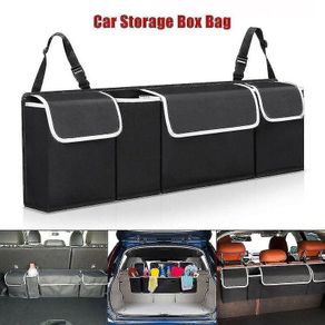 Car Trunk Organizer Backseat Storage Bag High Capacity Multi-use Oxford Car Seat Back Organizers Automobile Interior