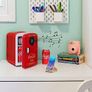 Coca-Cola Mini Fridges for Bedrooms 4L Quiet Small 6 Can Table Top Fridge Portable Retro Cooler Warmer with Built-In Bluetooth Wireless Speaker For Drinks Image 8